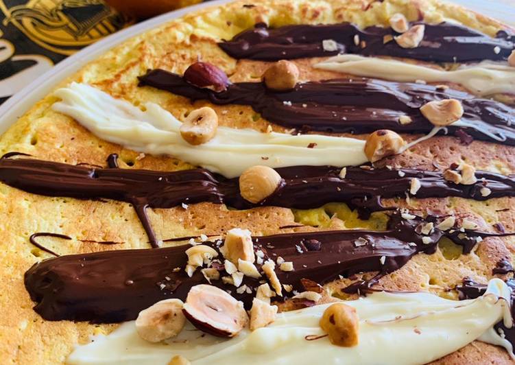 Bizcocho de naranja en sartén 🥧🍊🍊