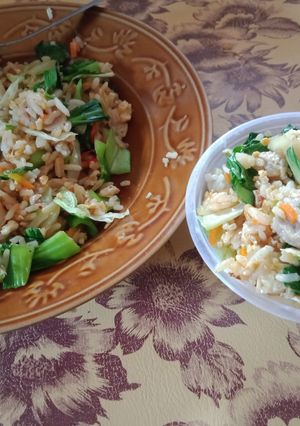 Foto resep 95.21 nasgor ekstra sayuran
