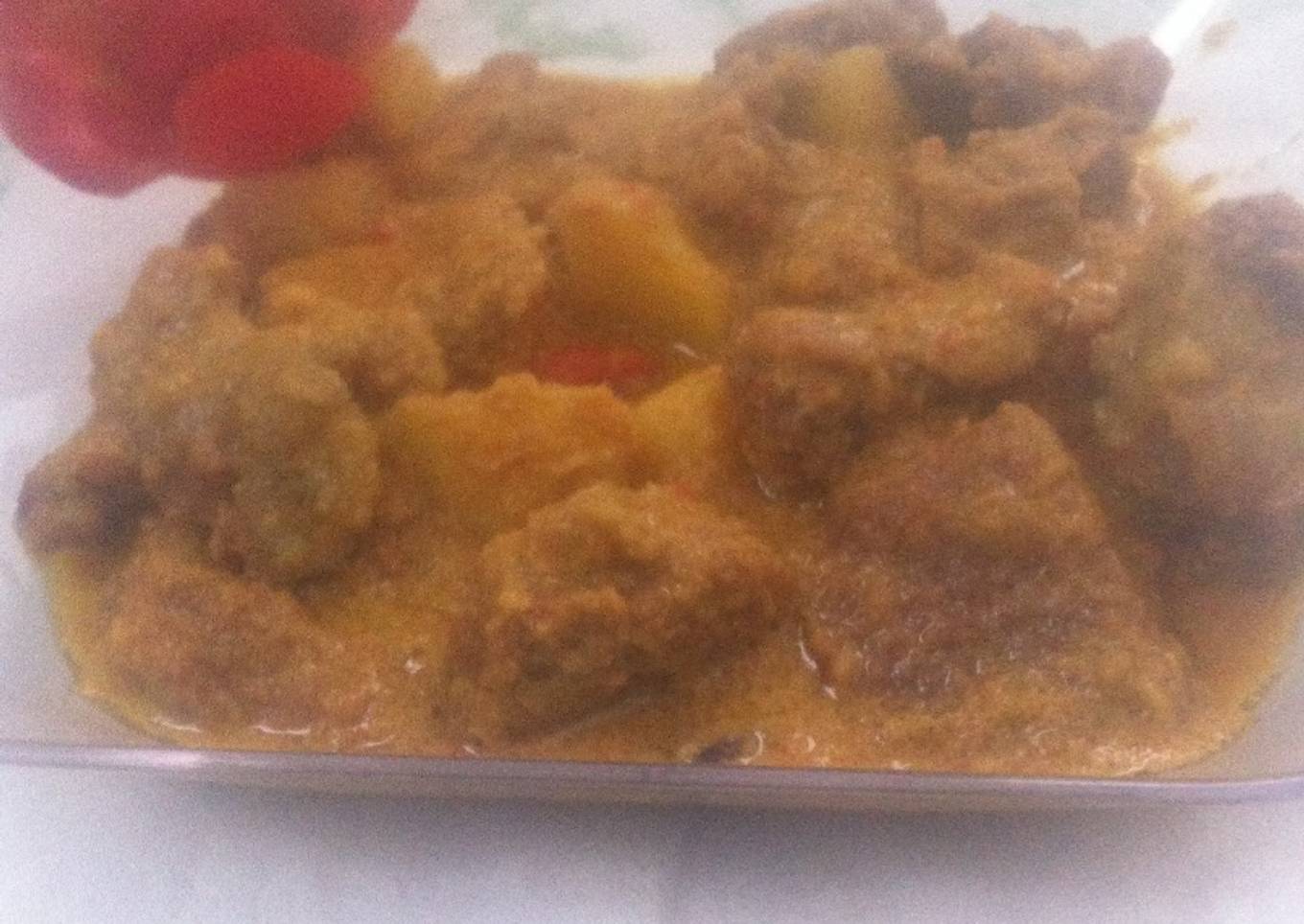 Rendang daging