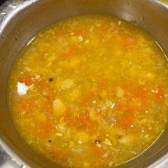 A picture of Corn soup.