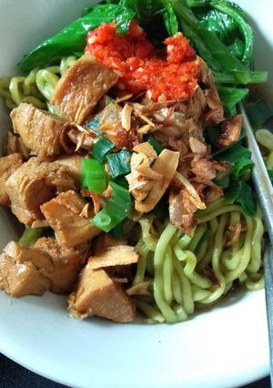 Foto resep Mie Sawi
