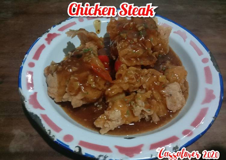 Resep Chicken Steak, Bikin Ngiler