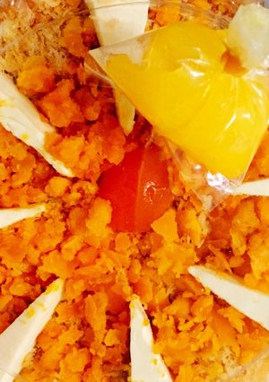 Hình của món Bông lan trứng muối.