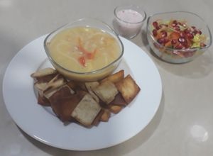 صورة لوصفة شوربة قشور الجزر والبصل