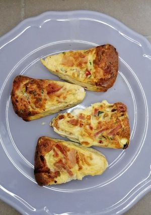 Une photo de Quiche cake