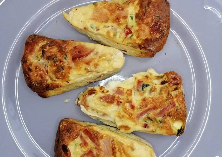 Recette de Ultime Quiche cake