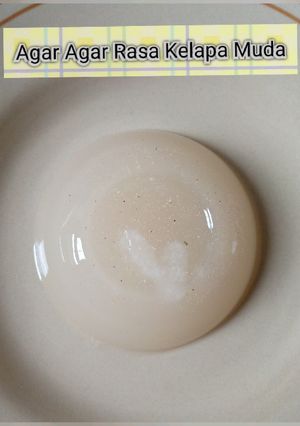 Foto resep Agar Agar Rasa Kelapa Muda