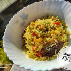 A picture of Vegetable pulao.