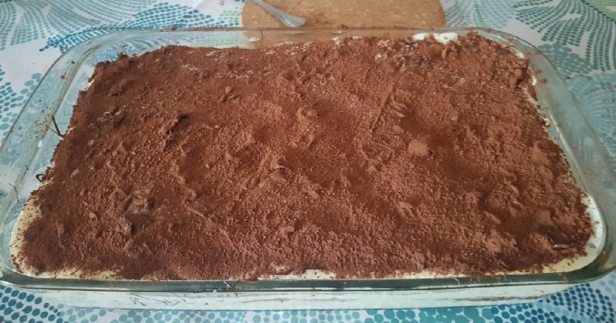 Tiramisú casero Receta de Inés Ramírez- Cookpad