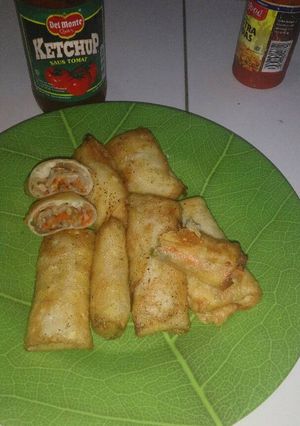 Foto resep Lumpia sayur ayam