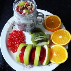 A picture of Overnight Oats Smoothie.
