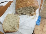 Una foto de pan de miel