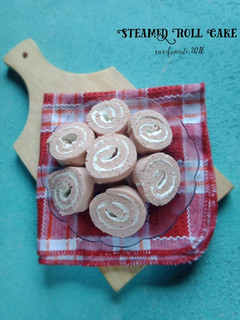 Foto resep Steamed roll cake