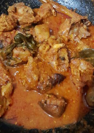 Foto resep Gulai Ayam Kampung Tanpa santan tanpa minyak