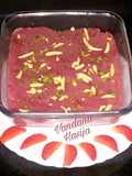 Strawberry Barfi...It's my Innovatie sweet and tangy barfi