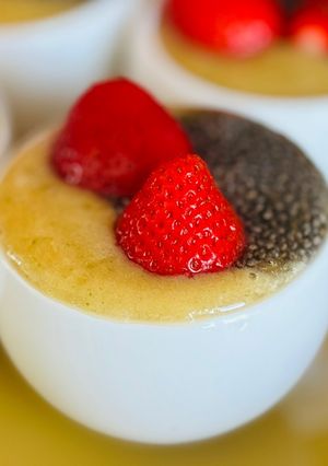 Hình của món 🌱 Smoothie Trái Cây Hạt Chia Vị Bạc Hà.