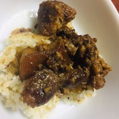 A picture of Thrice-Cooked Adobo (Pork or Chicken).