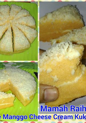 Foto resep CAKE MANGGO CHEESE CREAM KUKUS Mamah Raihaan