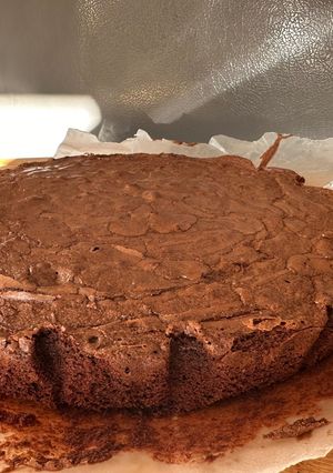 Una foto de Brownie de Chocolate Semiamargo