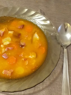 Csülkös bableves recept fotója