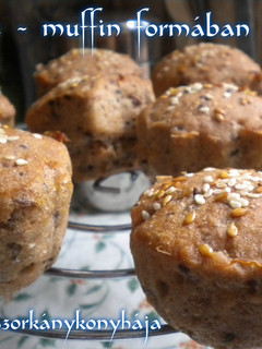 Zsömle, muffin formában (Gluténmentes) recept fotója