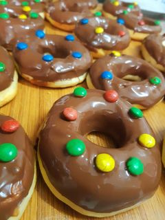 صورة لوصفة دونات بالفرن 😋🍩🍩