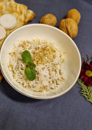 عکسی از دستور ترب و گردو