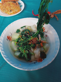 Foto resep Sayur bening /menir labu bayam