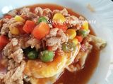อาหารเด็ก ไข่ดาวทรงเครื่อง