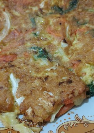 Foto resep Omelet sayur