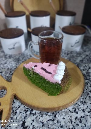 عکسی از دستور کیک اسفناج