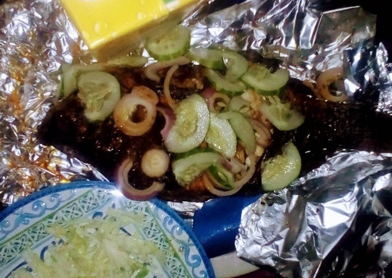 BBQ sweet combined salad