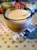 Licuado de plátano y chocolate