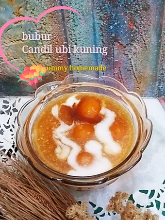 Cara Gampang Membuat Resep #63_Bubur candil ubi kuning yang Enak Banget Anti Ribet, Bikin Ngiler