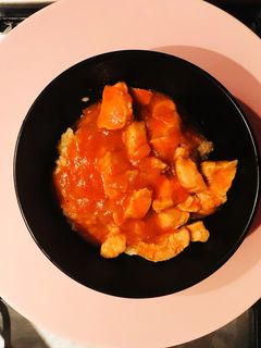 Фото Сочная курочка в томатном соусе #марафон3.