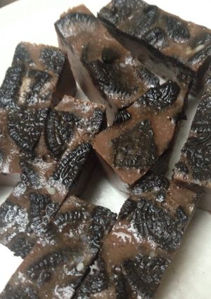 Foto resep Puding Susu Oreo