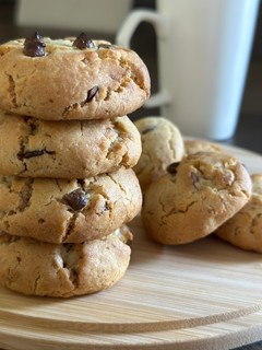 Φωτογραφία της συνταγής Cookies με κομμάτια σοκολάτας