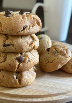 Φωτογραφία της συνταγής Cookies με κομμάτια σοκολάτας