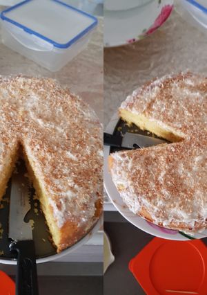Foto resep Coconut lemon cake 🍰