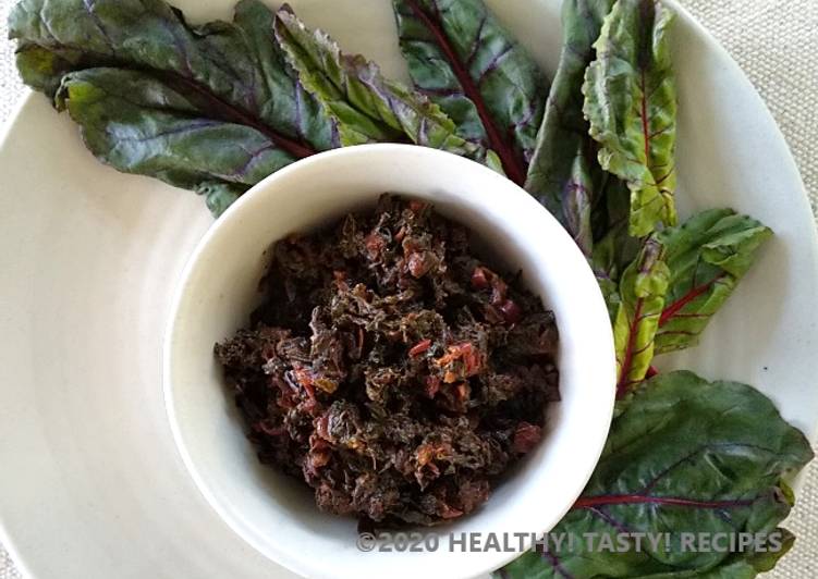 Recipe of Award-winning Beet Green Saag