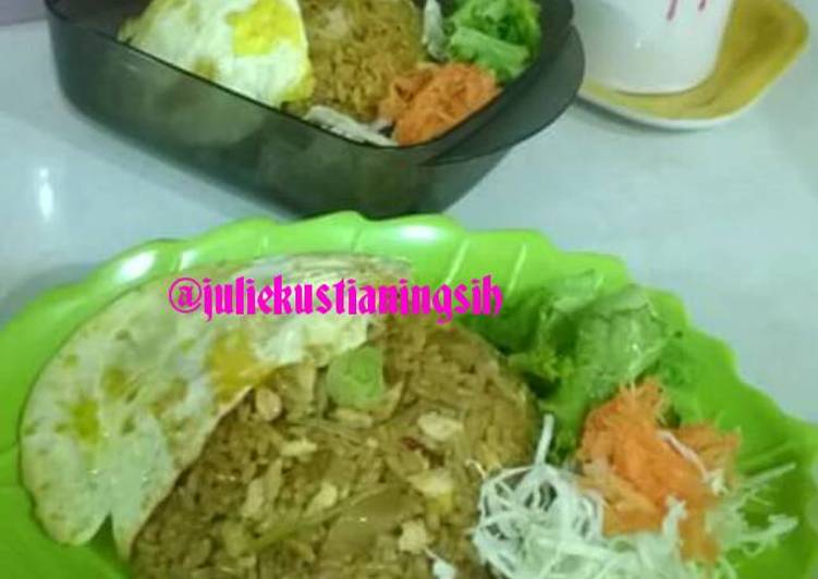 Resep Nasi Goreng Bumbu Seblak (Kencur), Lezat Sekali