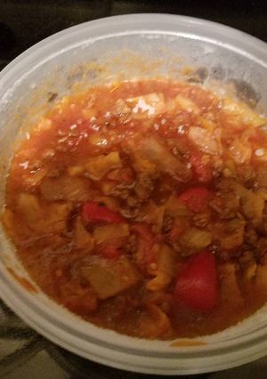 A picture of I like cabbage rolls, don't like the work.