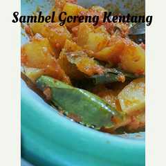 A picture of Sambal Goreng Kentang / Kentang Balado.