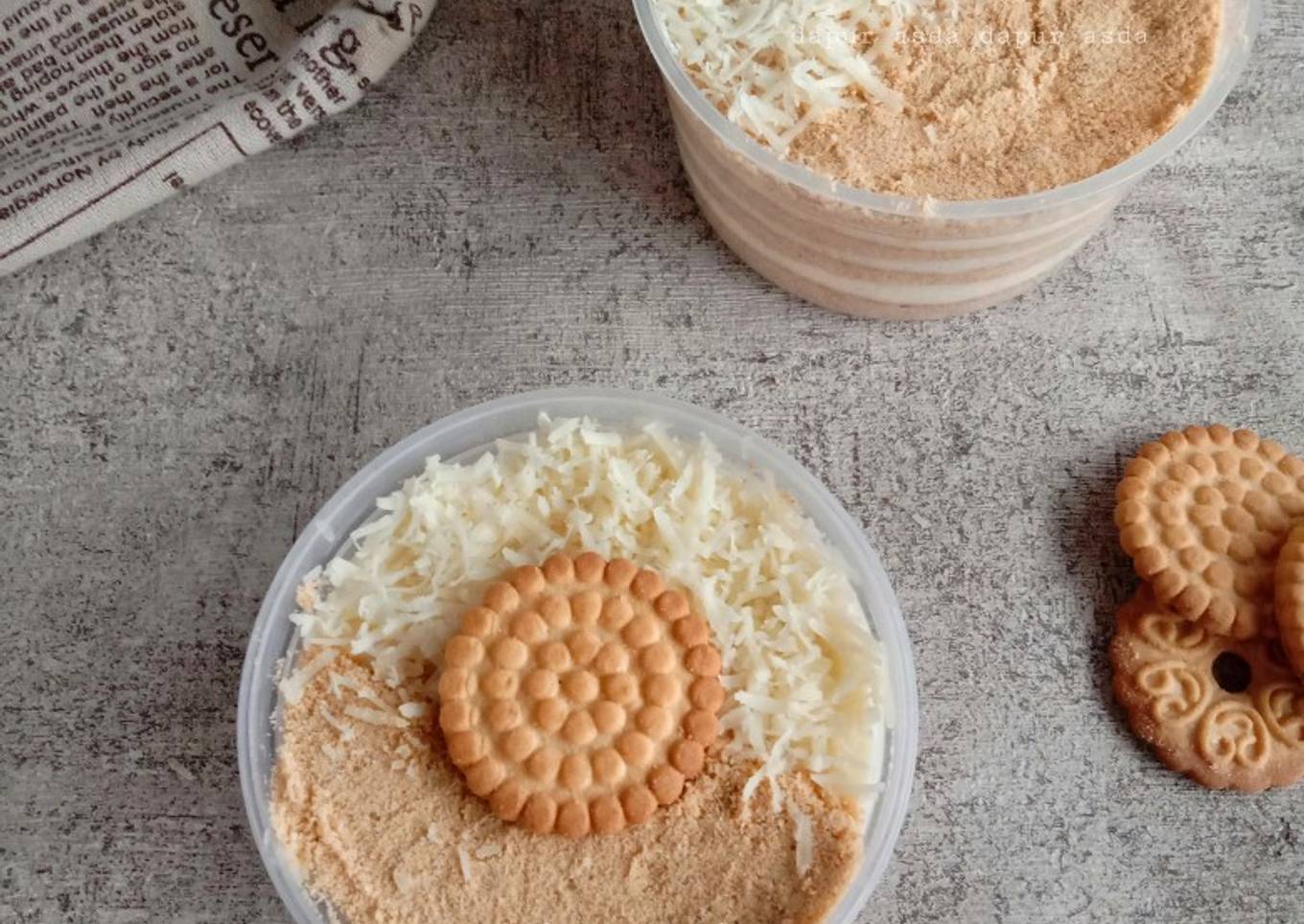 Cheese cake lumer / khong guan desert box