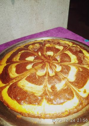 এগলেস মার্বেল কেক(eggless marble cake recipe in Bengali) রেসিপির প্রধান ছবি