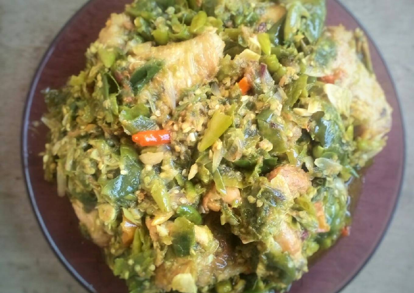 Ayam Goreng Sambal Ijo