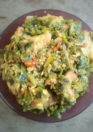 Foto resep Ayam Goreng Sambal Ijo