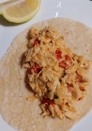 Una foto de Tacos de pollo