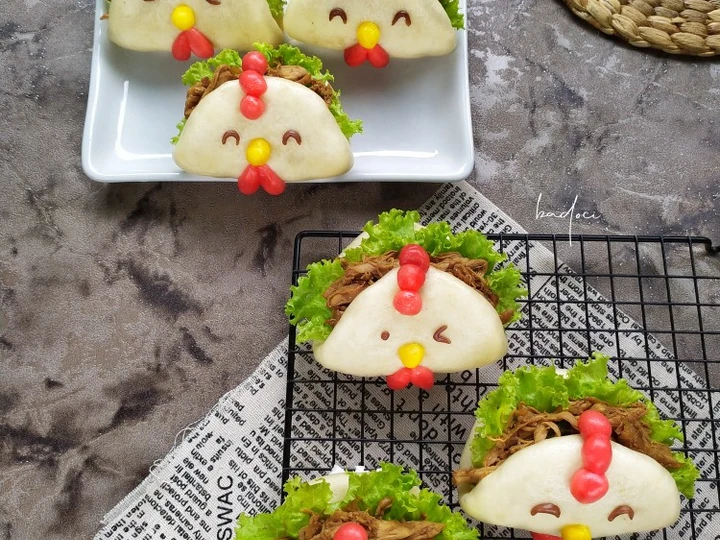 Cara Gampang Membuat Resep Bakpao isi ayam kecap yang  Bikin Ketagihan Anti Ribet, Bisa Manjain Lidah