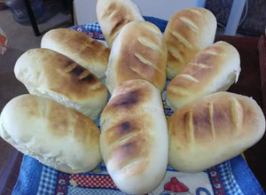 Una foto de Pan casero facil